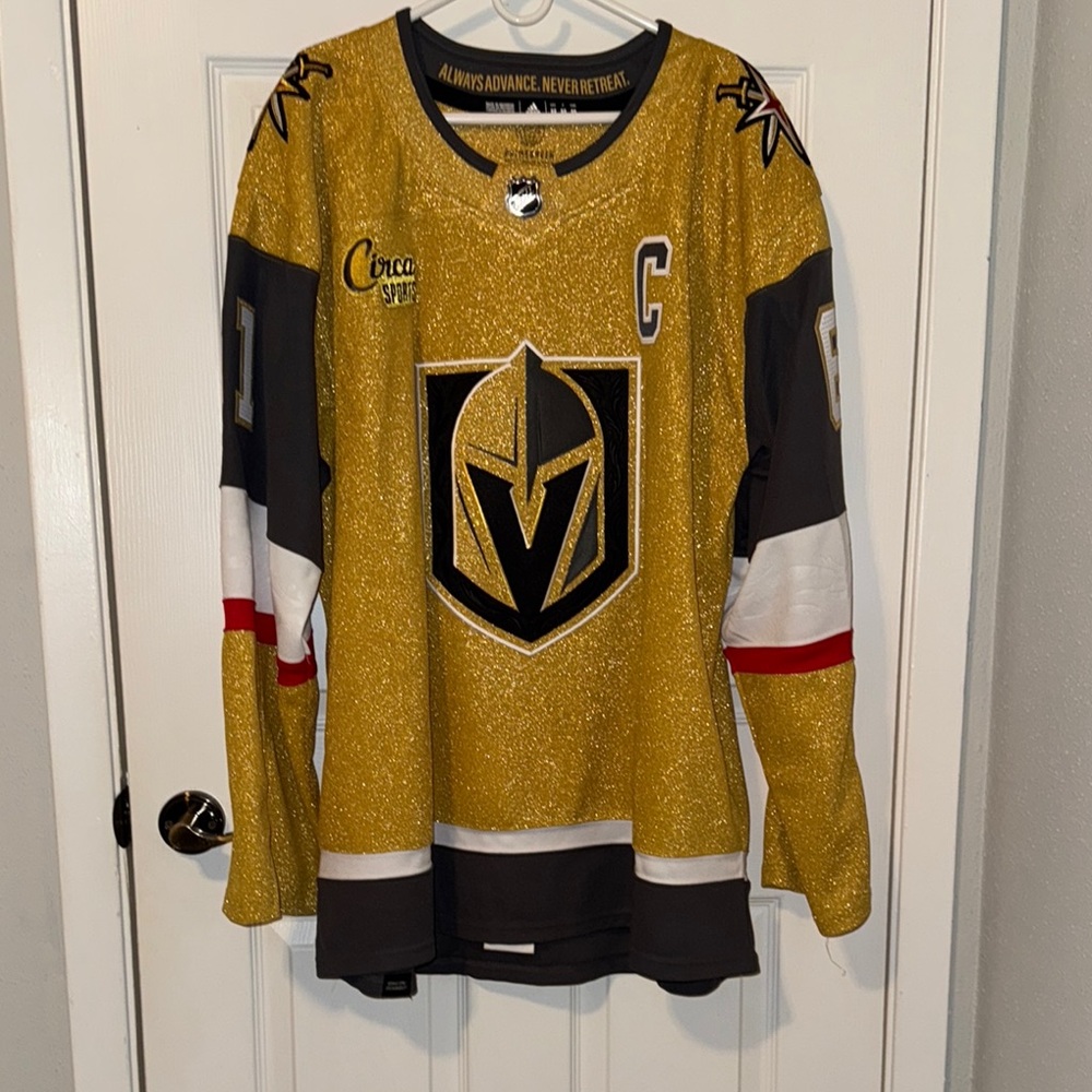 Adidas Golden Knights Gold Jersey